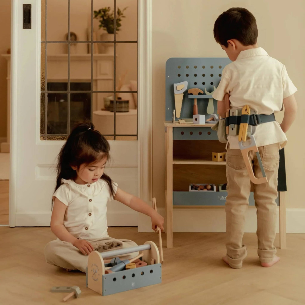 Little Dutch Ξύλινη Εργαλειοθήκη με Εργαλεία FSC