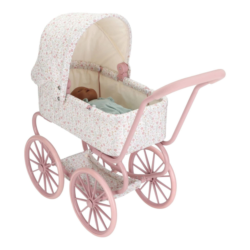 Little Dutch Μεταλλικό Βρεφικό Καρότσι για Κούκλες Vintage