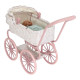 Little Dutch Μεταλλικό Βρεφικό Καρότσι για Κούκλες Vintage