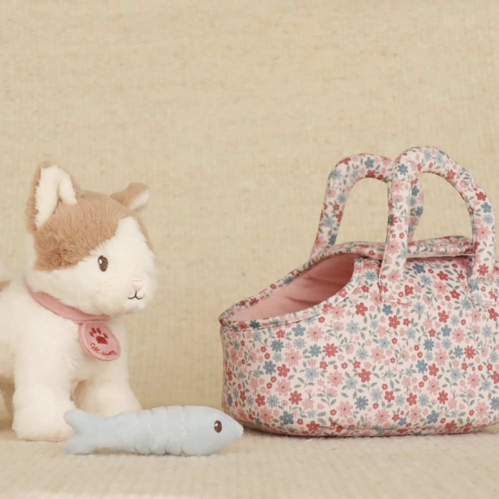 Little Dutch Υφασμάτινη Γατούλα Marley σε Καλαθούνα GRS