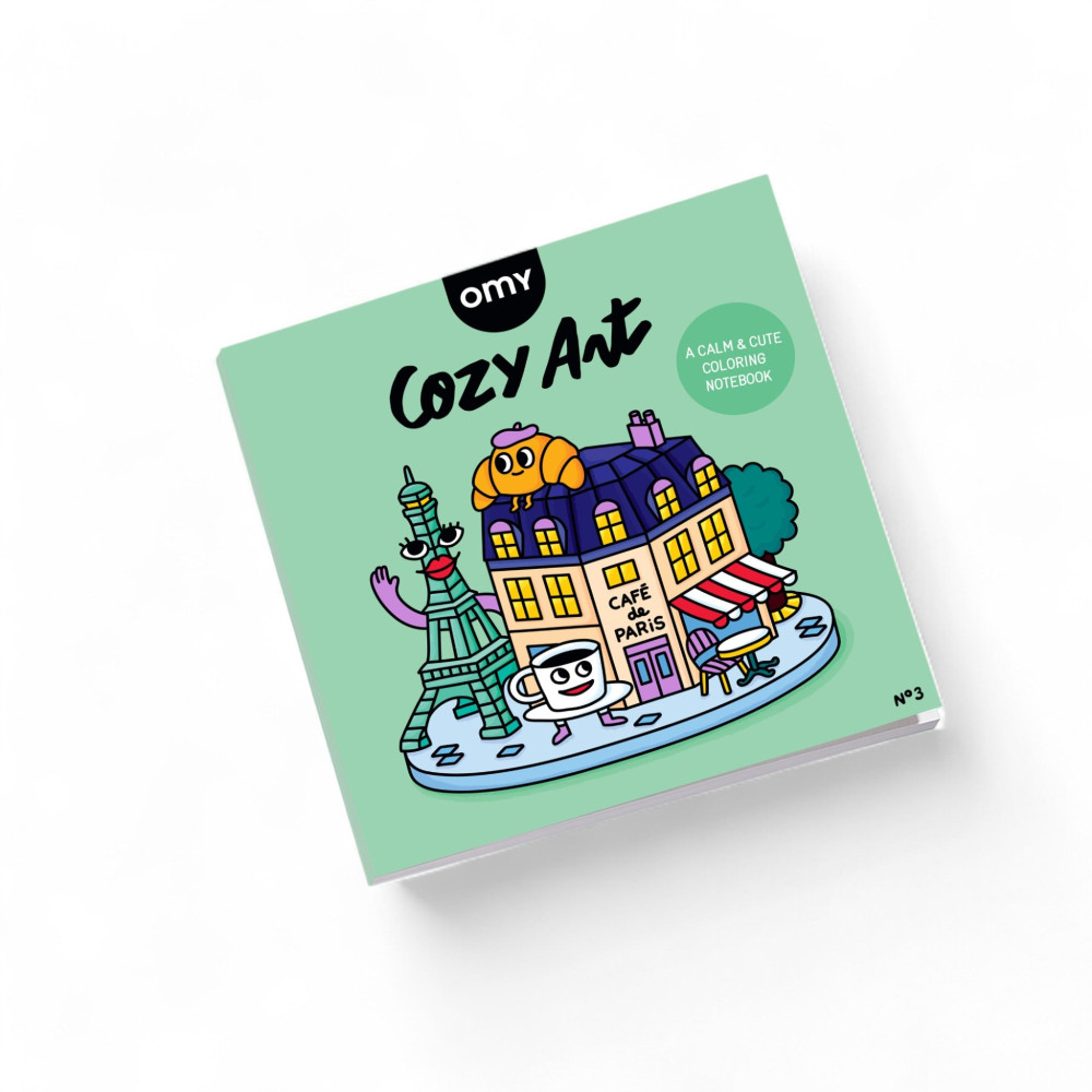 OMY Βιβλίο Ζωγραφικής Cozy Art Paris