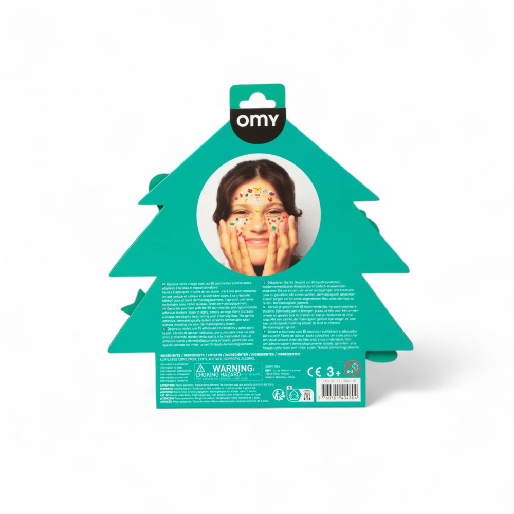 OMY Σετ Αυτοκόλλητα Προσώπου Magic Tree