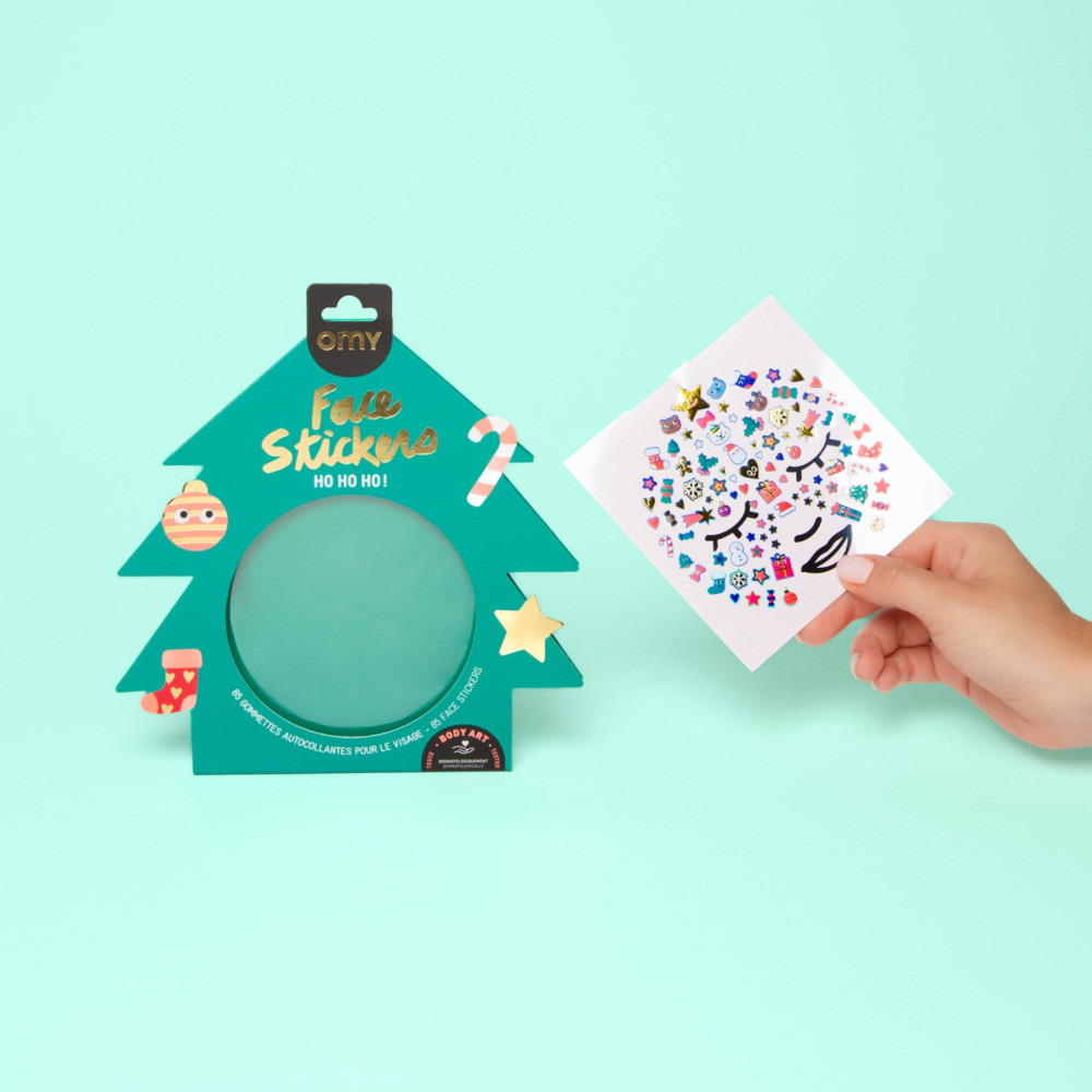 OMY Σετ Αυτοκόλλητα Προσώπου Magic Tree