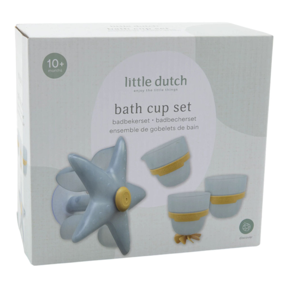 Little Dutch Παιχνίδι Μπάνιου με Κυπελάκια και Αστερία