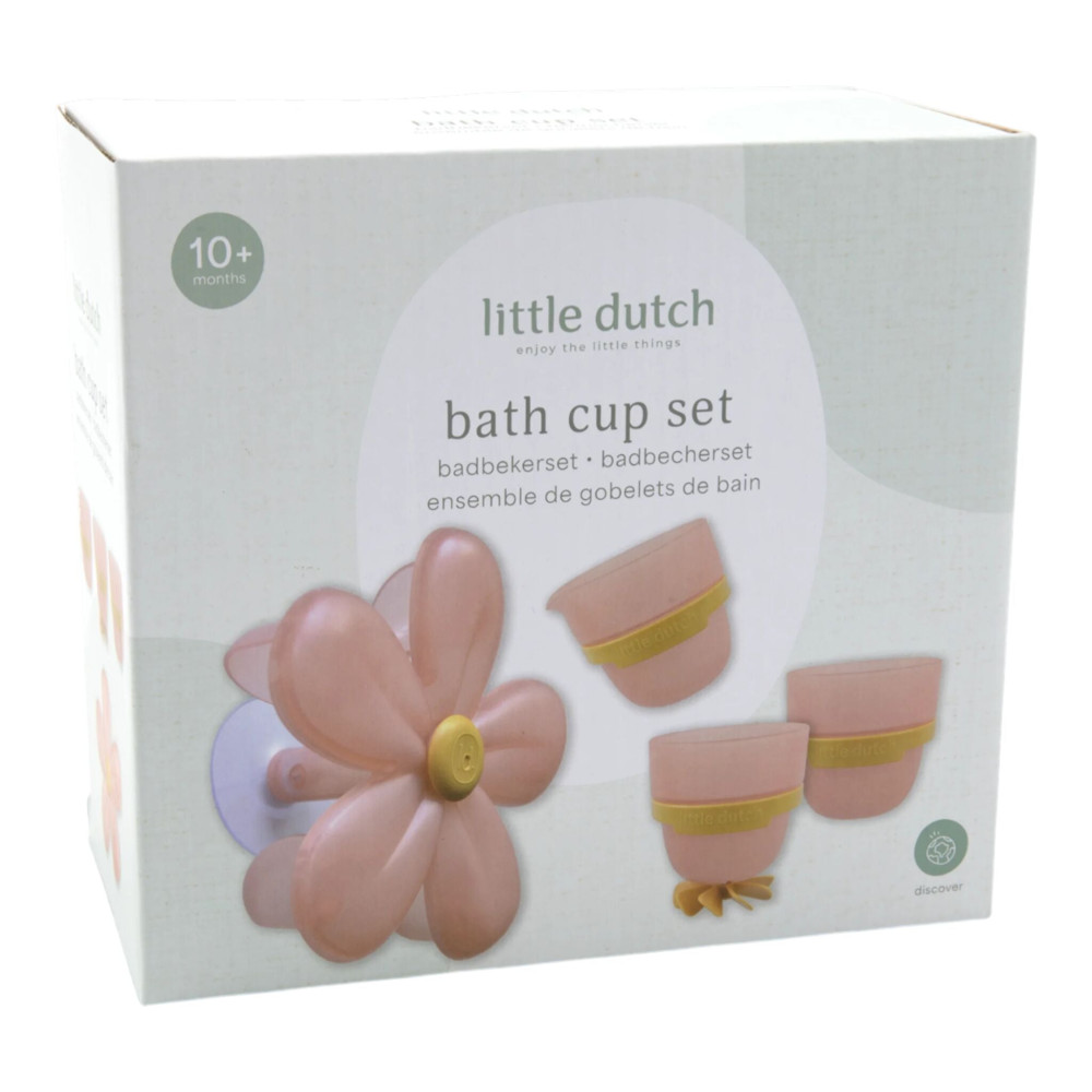 Little Dutch Παιχνίδι Μπάνιου με Κυπελάκια και Λουλούδι