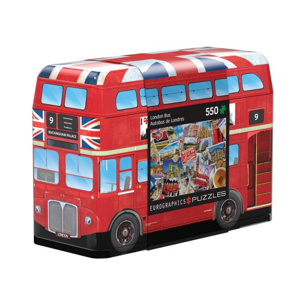 Eurographics London Bus Μεταλλική Συσκευασία Puzzle 550τμχ
