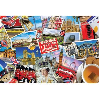 Eurographics London Bus Μεταλλική Συσκευασία Puzzle 550τμχ