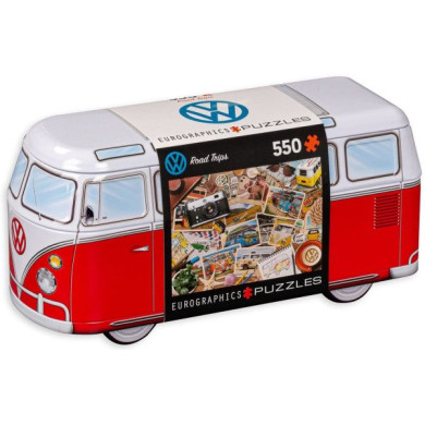 Eurographics VW Road Trips Μεταλλική Συσκευασία Puzzle 550τμχ