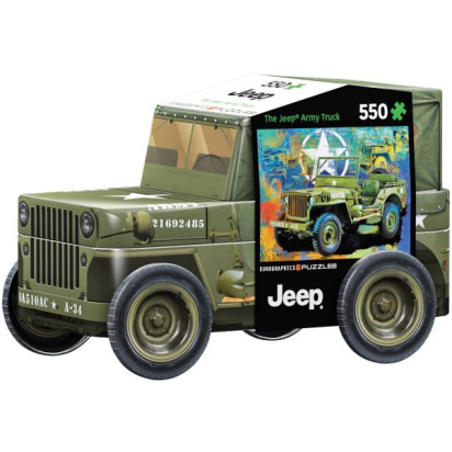 Eurographics Military Jeep Μεταλλική Συσκευασία Puzzle 550τμχ