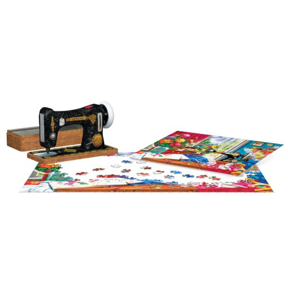 Eurographics Sewing Machine Μεταλλική Συσκευασία Puzzle 550τμχ