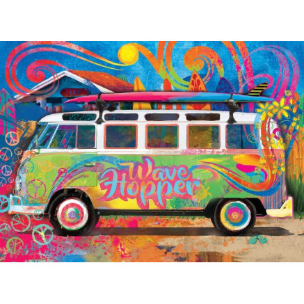 Eurographics VW Wave Hopper Μεταλλική Συσκευασία Puzzle 550τμχ