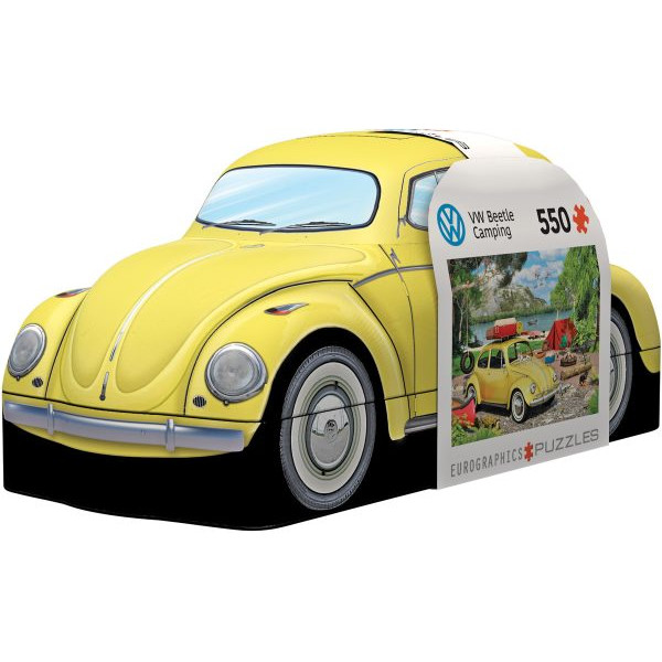 Eurographics VW Beetle Camping Μεταλλική Συσκευασία Puzzle 550τμχ