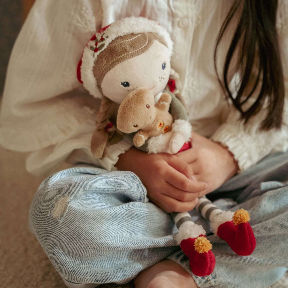 Little Dutch Κούκλα Χριστουγεννιάτικη Rosa GRS (35 εκ.)