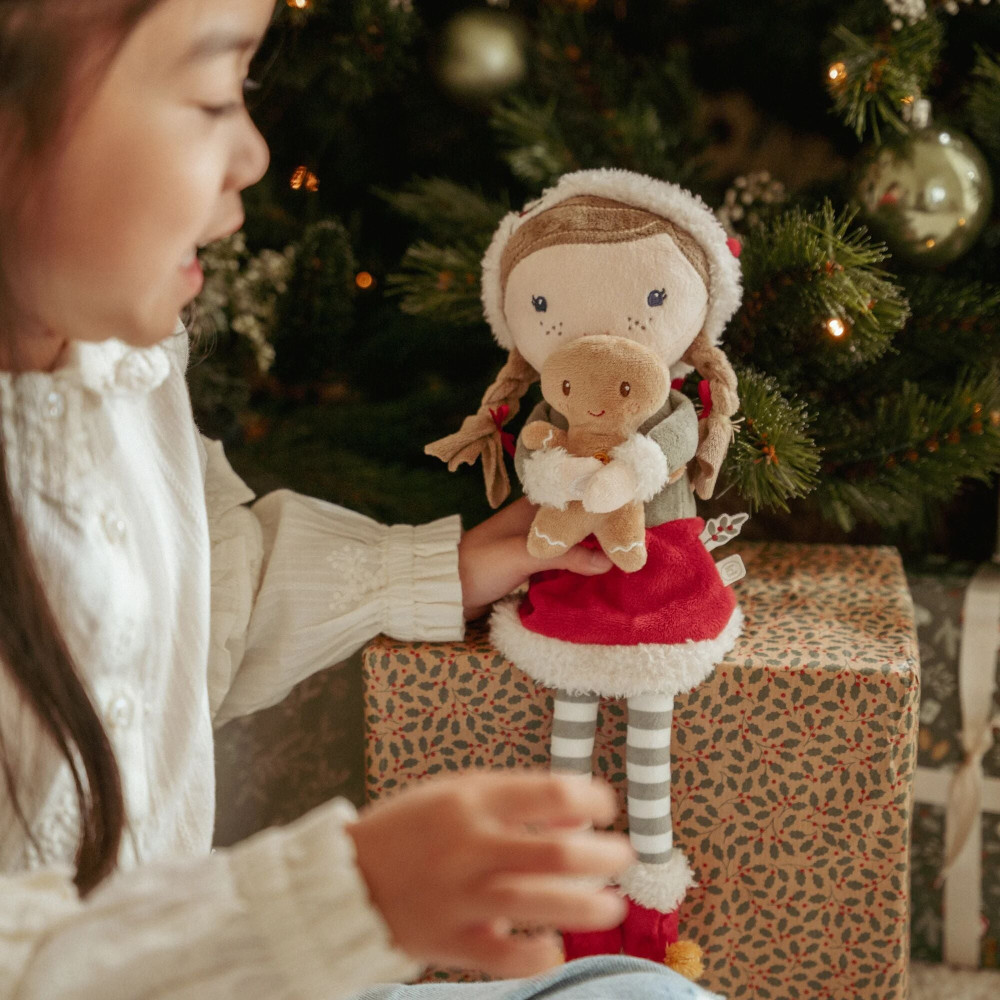 Little Dutch Κούκλα Χριστουγεννιάτικη Rosa GRS (35 εκ.)