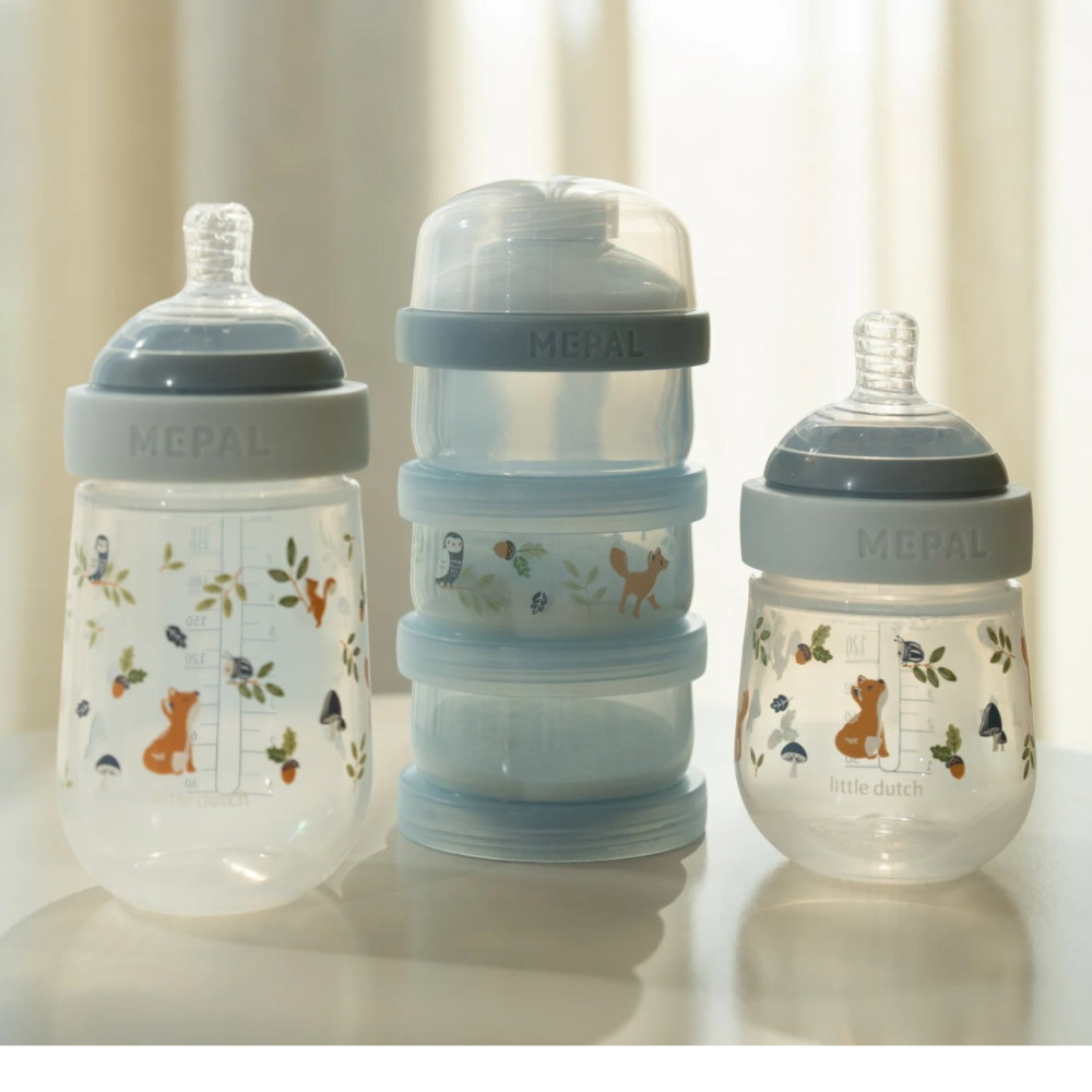 Little Dutch Δοσομετρητής Γάλακτος σε Σκόνη Mio με 3 Επίπεδα - Forest Friends