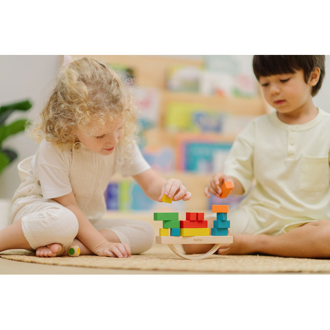 Ξύλινο Παιχνίδι Ισορροπίας με Φορτίο PlanToys 5919