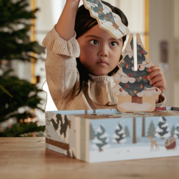 Little Dutch Ξύλινο Hμερολόγιο Χριστουγέννων