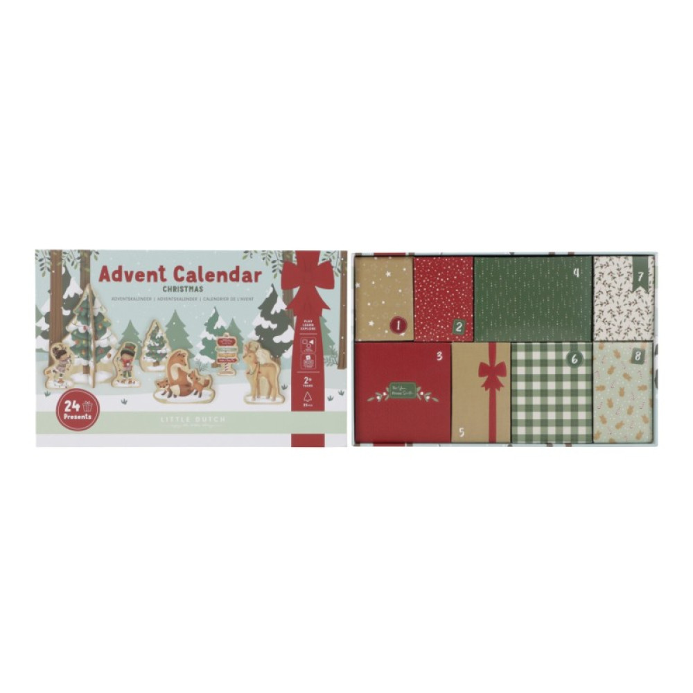 Little Dutch Ξύλινο Hμερολόγιο Χριστουγέννων