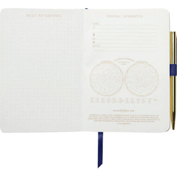 Desighworks Vintage Σημειωματάριο με Στυλό Embrace The Day