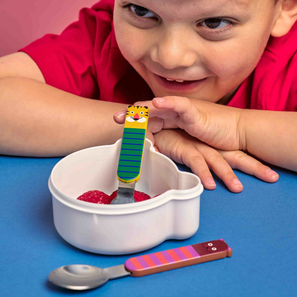 Kikkerland Κουτάλι Πιρούνι Ζωάκια