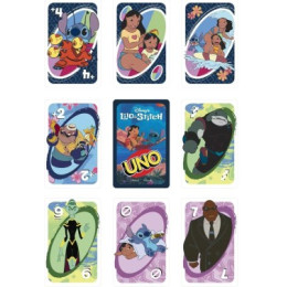 Mattel Uno: LIlo & Stich Επιτραπέζιο Παιχνίδι με Κάρτες (JCC10)