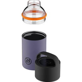 24Bottles Spin Bottle Ανοξείδωτο Μπουκάλι Θερμός 0.48lt (Dusk)