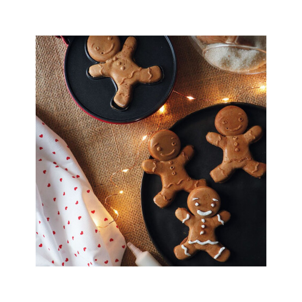 Scrap Cooking Mini Συσκευή για Βάφλα σε Σχήμα Gingerbread Man