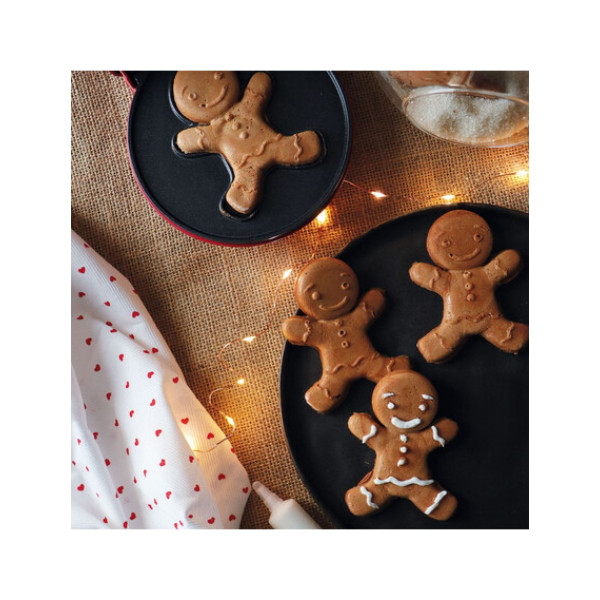 Scrap Cooking Mini Συσκευή για Βάφλα σε Σχήμα Gingerbread Man