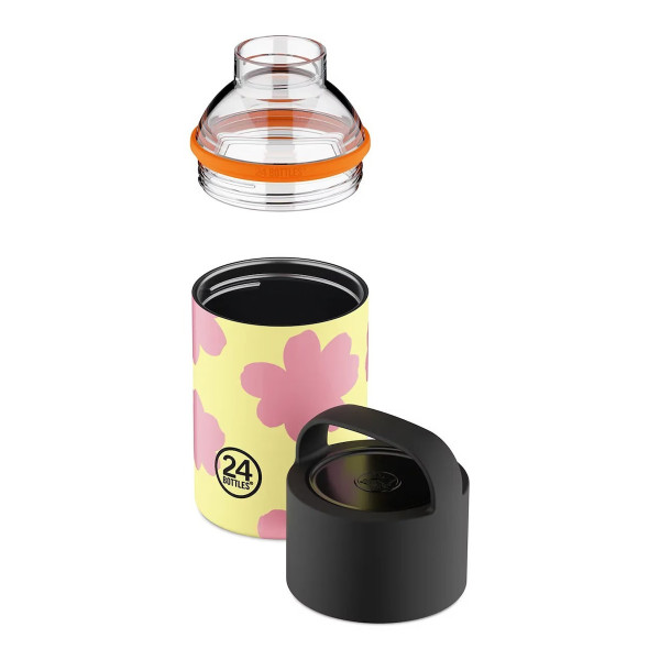 24Bottles Spin Bottle Ανοξείδωτο Μπουκάλι Θερμός 0.48lt (Daydreaming Yellow)