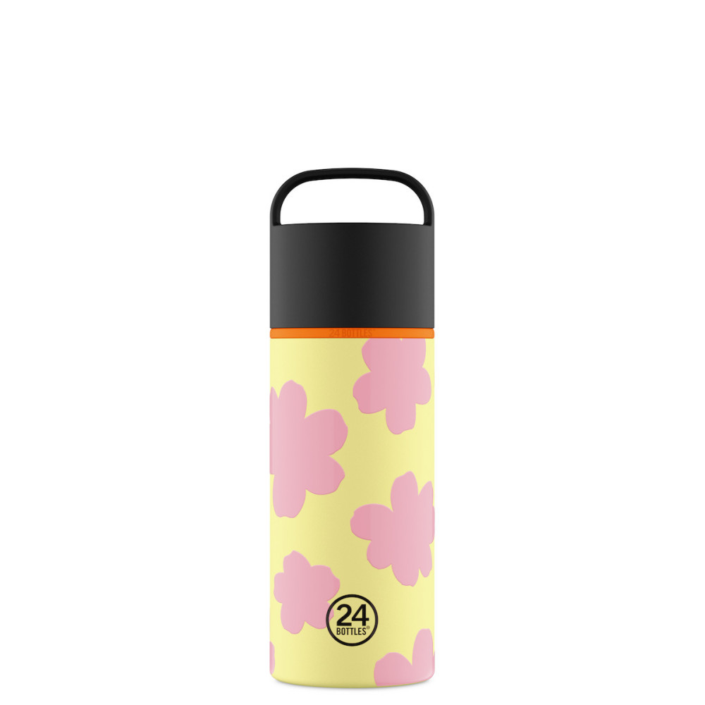 24Bottles Spin Bottle Ανοξείδωτο Μπουκάλι Θερμός 0.73lt (Daydreaming Yellow)