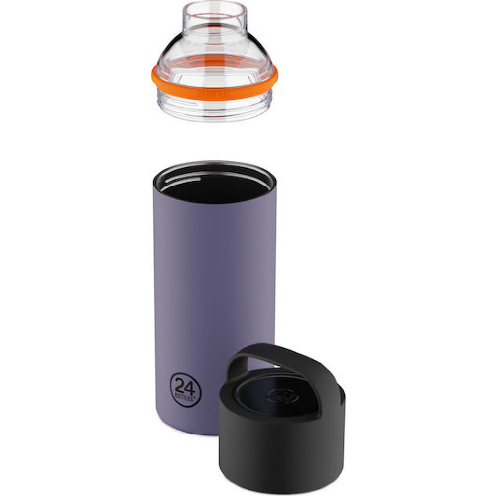 24Bottles Spin Bottle Ανοξείδωτο Μπουκάλι Θερμός 0.73lt (Dusk)