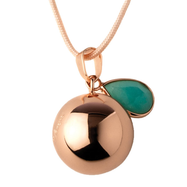 Bola Μελωδικό Μενταγιόν εγκυμοσύνης - Με χαραγμένο μήνυμα ''We love you forever''