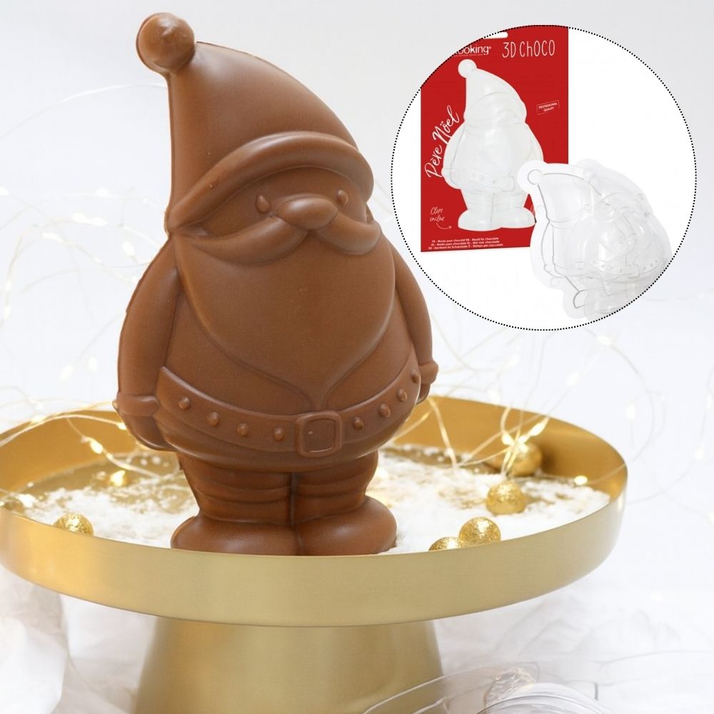 Scrap Cooking Μεγάλο 3D Καλούπι Σοκολάτας Άγιος Βασίλης