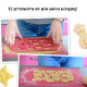 Scrap Cooking Φόρμα Σιλικόνης με 12 Σχέδια για Χριστουγεννιάτικα Μπισκότα