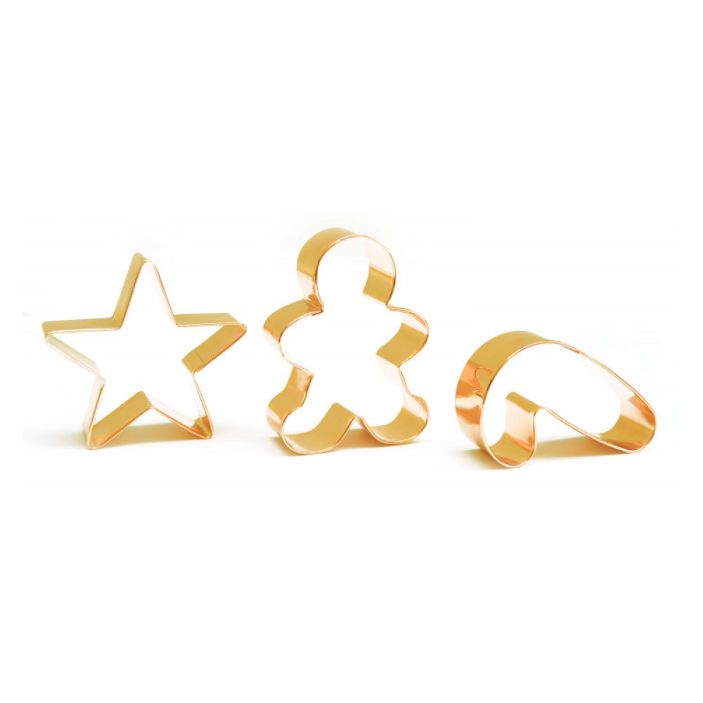 Scrap Cooking 3 Kουπατ Mπισκότων με Γιορτινά Σχέδια