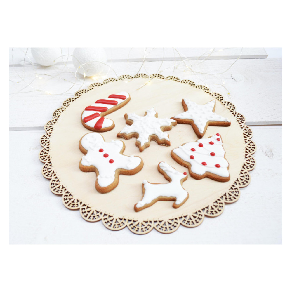 Scrap Cooking 3 Kουπατ Mπισκότων με Γιορτινά Σχέδια