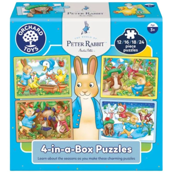 Orchard Toys Peter Rabbit™ "4 Εποχές" Παζλ Ηλικίες 3+ ετών