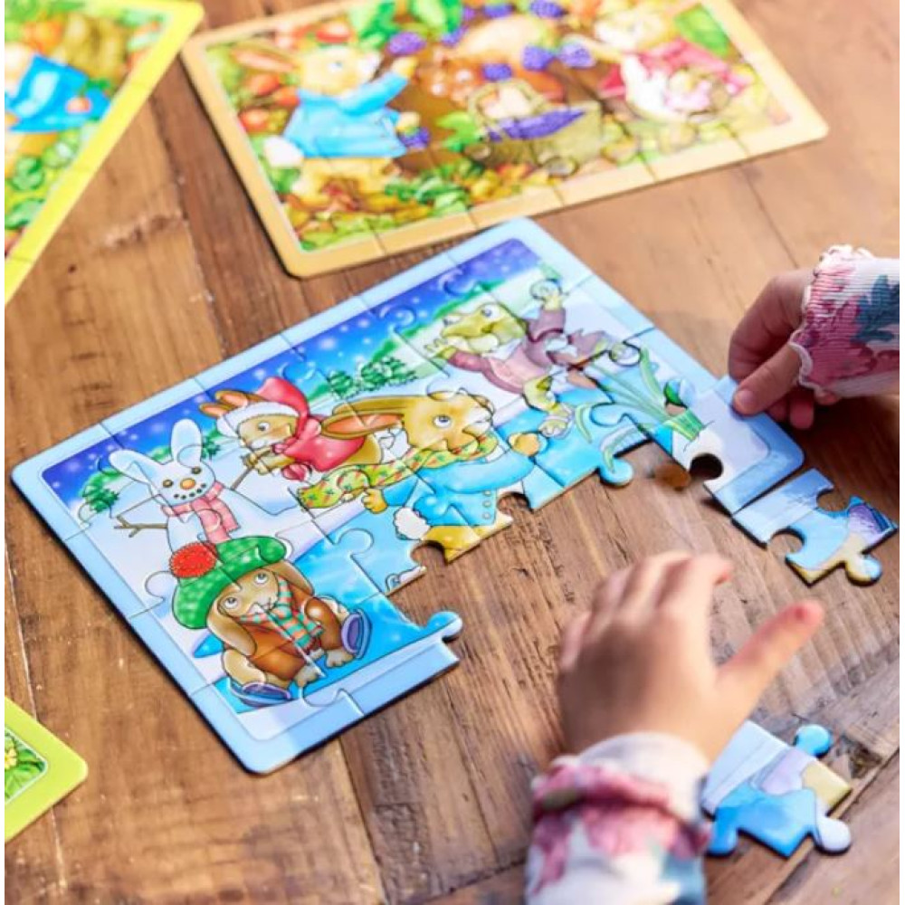 Orchard Toys Peter Rabbit™ "4 Εποχές" Παζλ Ηλικίες 3+ ετών