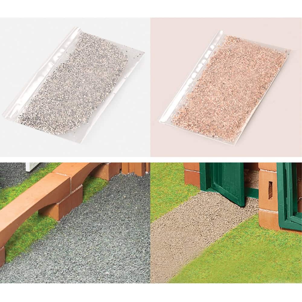 Teifoc Σέτ Χτισίματος Γκαζόν, Γκρι Χαλίκι, Καφέ Χαλίκι, Δένδρο και Κόλλα