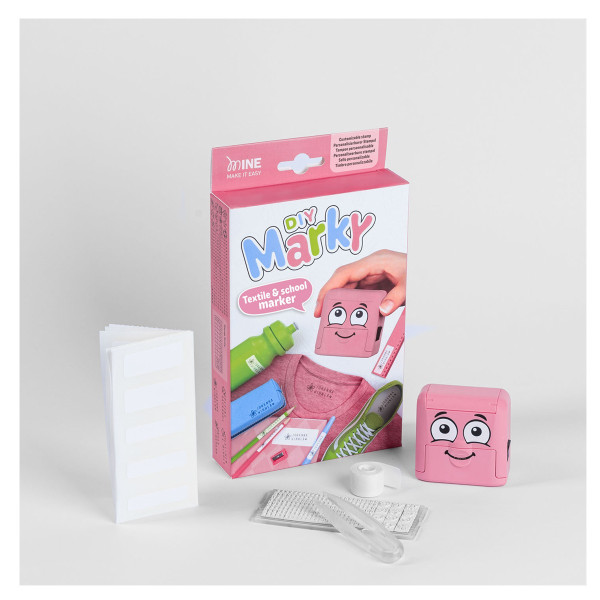 Mine Make It Easy DIY Marky Σφραγίδα Ελληνικό Αλφάβητο - Ροζ