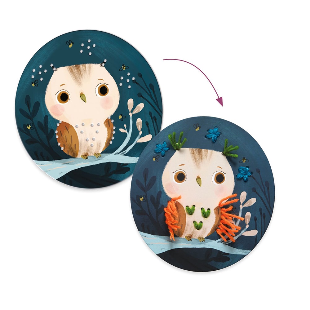 Djeco Μαθαίνω να Ράβω "Σκιουράκι"