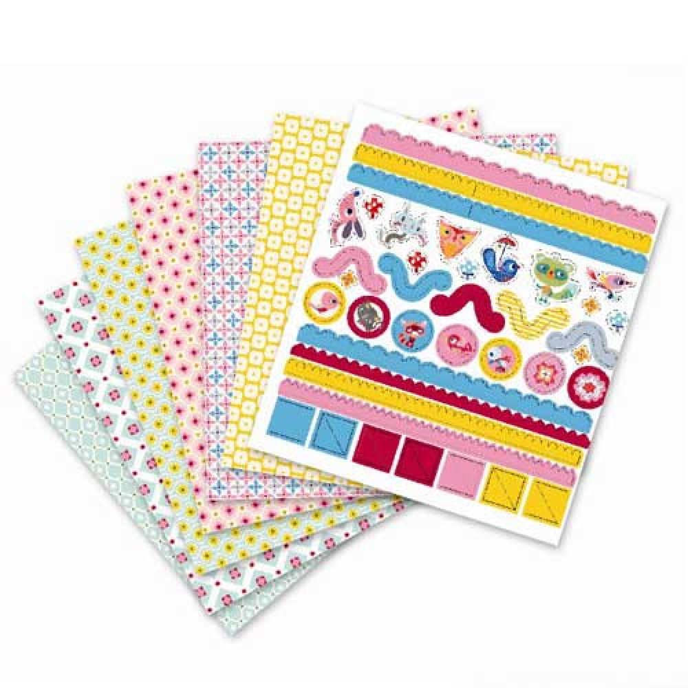 Djeco Οριγκάμι Κατασκευάζω Πολύχρωμα Κουτάκια