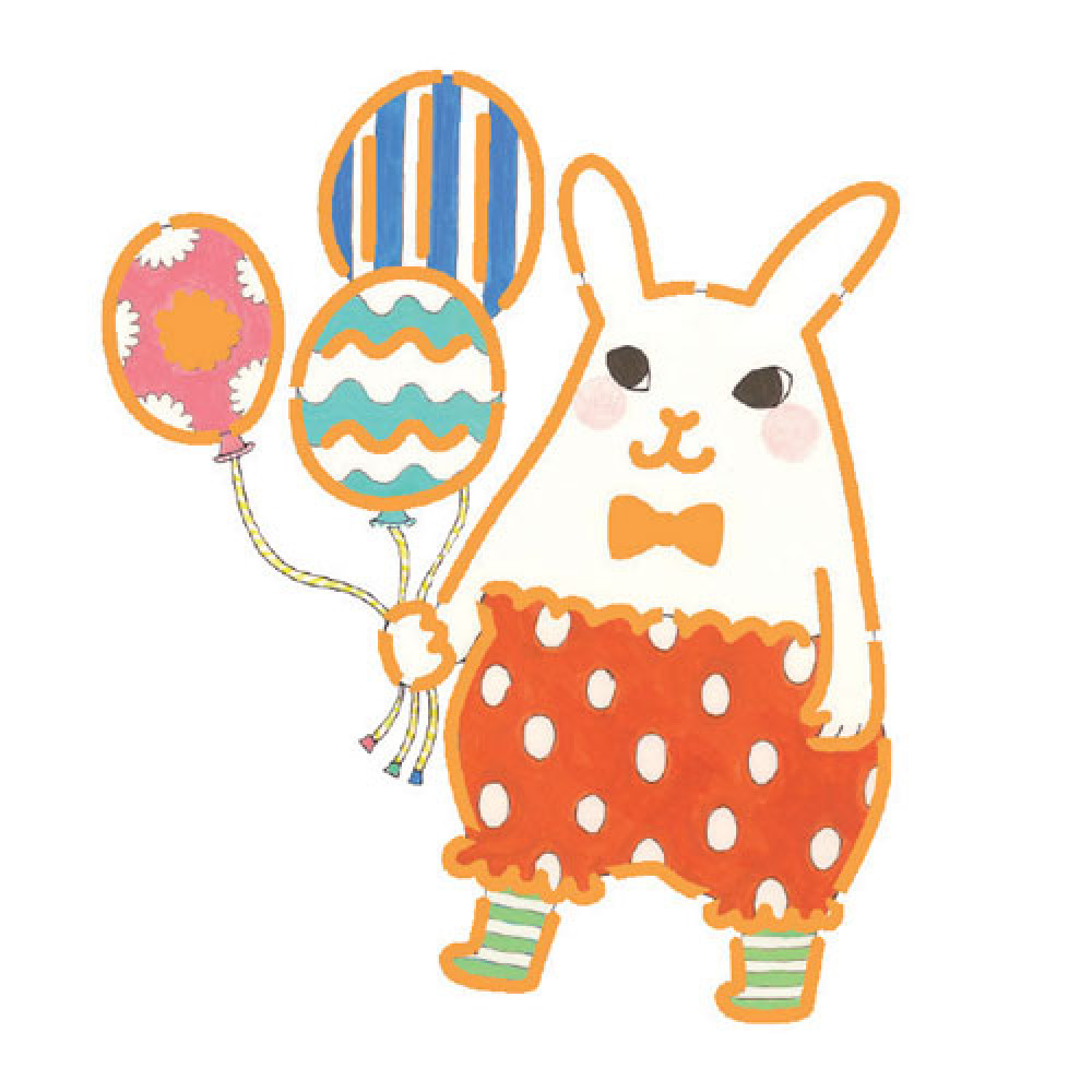 Djeco Στένσιλ Χαριτωμένα Ζωάκια