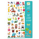 Djeco 1000 Αυτοκόλλητα Διαφόρων Θεμάτων Οι Μικροί μας Φίλοι