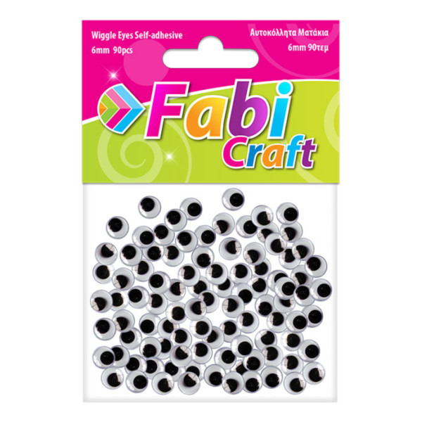 Fabi Ματάκια Αυτοκόλλητα 6mm 90τεμ
