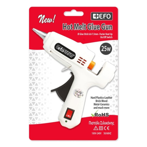 +Efo Πιστόλι Σιλικόνης 7.4mm 25w