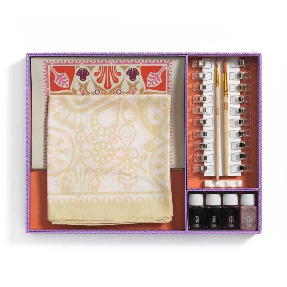 Djeco Atelier 11 - Zωγραφική σε Mετάξι "Πέταλα"