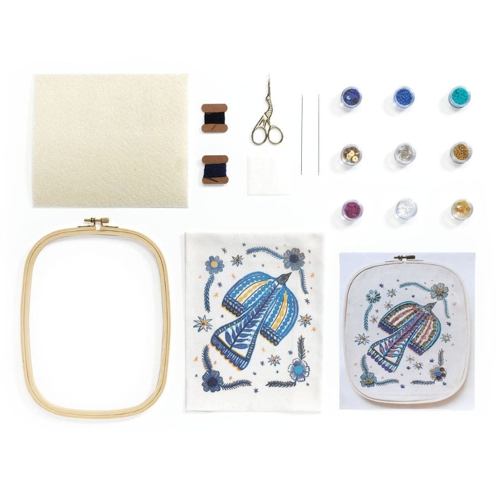 Djeco Atelier 59 - Kέντημα Πουλί