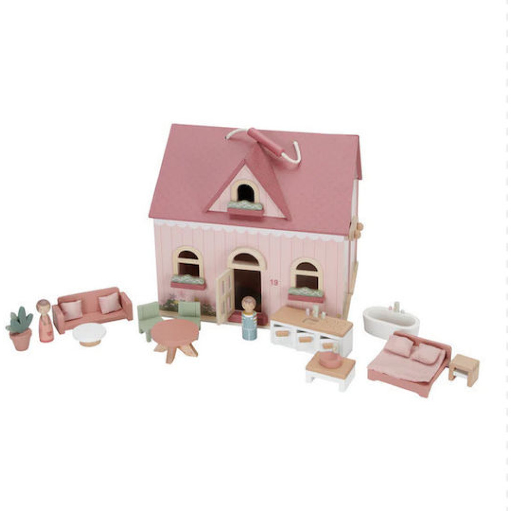 Little Dutch Φορητό Ξύλινο Κουκλόσπιτο FSC