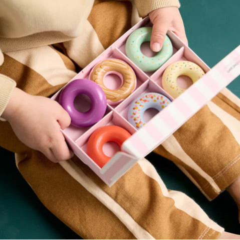 Kids Concept Ξύλινο Σετ Donuts KID'S HUB